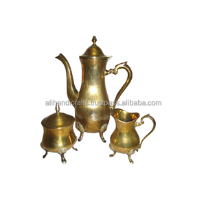 <b>Vintage</b> Silver Metal <b>Teapot</b> – Traditional Artisan Crafted Tea Pot for Giftware Importers & Luxury Retail - Product Image 2