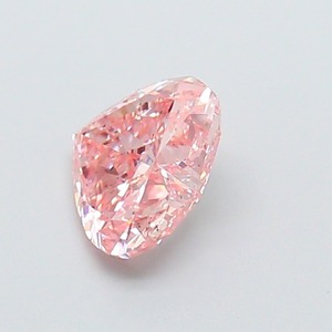 Diamant CVD rose vif fantaisie en forme de cœur de 1,01 carat, clarté VS2, polissage excellent, pierre cultivée en laboratoire, pour bijoux sur mesure - Product Image 2