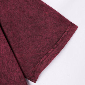 Custom Logo Boxy Fitting Men's T Shirt Combed Cotton 280gsm <b>Acid</b> Wash T shirt <b>Drop</b> Shoulder Oversized <b>Acid</b> Wash T-Shirts - Product Image 5