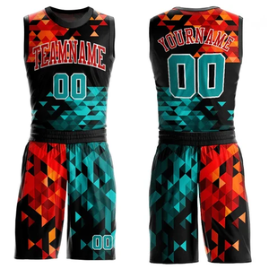 Ensemble de maillot et short de basket-ball respirant de qualité supérieure pour hommes et garçons, entraînement, pratique, sports d'équipe, vêtements de sport à séchage rapide - Product Image 4