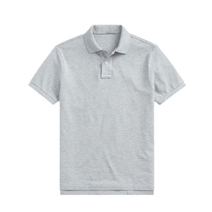 Camiseta de Manga Corta para Hombre, Estilo Casual Elegante, Antiarrugas, Lisa, Mezcla de Algodón, Tejido Jersey, 220g, Ligera, para Vacaciones de Verano - Product Image 6