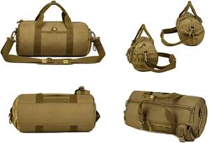 Bolso de Hombro Tipo Duffle para Mujer, 100% Algodón Hecho a Mano, Estampado a Bloque Indio, Ligero, Ecológico, para Yoga y Gimnasio, con Cierre - Product Image 2