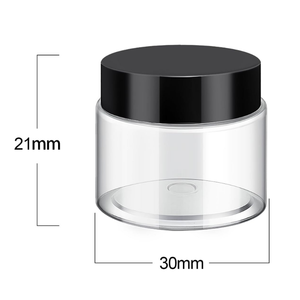 Frascos de plástico transparente de 60ml, tarro para mascotas, recipiente para crema Facial, tarro de muestra, cosmético para ojos, cuidado de la piel, tarro para crema Facial Pavico Vietnam - Product Image 3