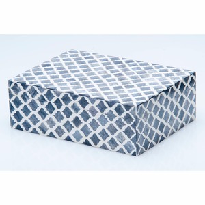 Boîte de rangement murale en os incrusté, écologique, faite à la main en Inde, avec logo personnalisé, pour bijoux Sheeri – Meilleures ventes - Product Image 5