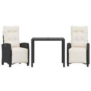 Juego de Comedor para Jardín en Color Blanco Crema y Negro - Product Image 2