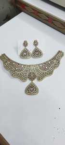 Conjunto de Collar Kundan de Moissanita de Primera Calidad, Atractivo y Lujoso, Perfecto para Bodas y Fiestas, Combina con Saree, Traje, Lehenga - Product Image 2