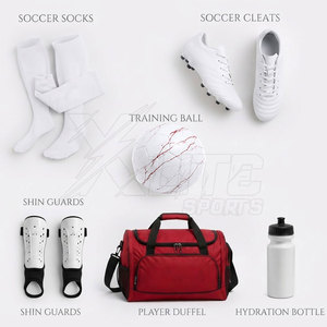 El Mejor Conjunto de Ropa de Fútbol para Clubes, Equipación de Entrenamiento de Fútbol, Diseño Personalizado, Camiseta y Pantalones Cortos, Tallas Grandes para Adultos, Transpirable, Absorbe la Humedad, 100% - Product Image 3