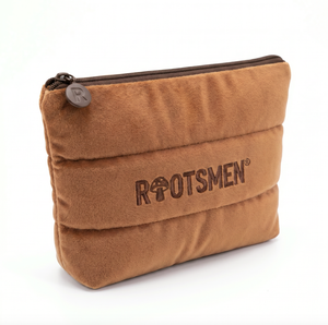 Pochette de maquillage matelassée en polyester avec fermeture éclair, réversible, tendance, à ouverture plate, lavable, logo personnalisable, couleur personnalisée - Product Image 2
