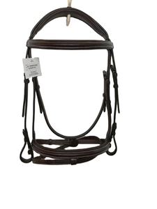 Bride anatomique la plus vendue pour chevaux en cuir Durable nouvelle bride de cheval équestre en gros - Product Image 3