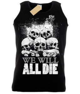 Débardeur de sport pour homme en polyester/coton respirant, anti-boulochage, séchage rapide, avec logo personnalisé, haute qualité, pour la gym et les activités sportives - Product Image 1