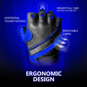 Guantes de Levantamiento de Pesas de Diseño Premium, Alta Calidad, Proveedor Directo de Fábrica, Guantes de Gimnasio Personalizados - Product Image 6