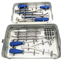 Kit d'instruments orthopédiques pour plaques vertébrales et membres inférieurs en acier inoxydable de qualité allemande – Fournisseur en gros, OEM/ODM disponible