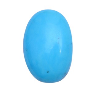 Cabochon ovale lisse en turquoise naturelle d'Arizona de qualité AAA+, 14x21mm, pierre semi-précieuse en vrac pour la fabrication de bijoux - Product Image 4