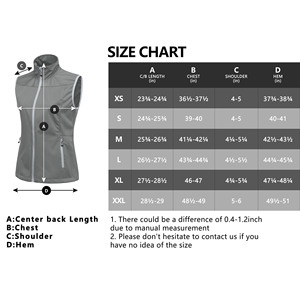 Chaleco Minimalista para Mujer, Acabado Mate, Softshell, Color Sólido, Deportivo, para Uso Diario - Product Image 6