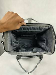 Large Capacity Printed Travel <b>Backpack</b> for Women, <b>Multi</b>-<b>Compartment</b> Casual Daypack with Front Pocket, Top Handle and Adjustable - Product Image 5
