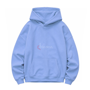 Custom Logo Heavyweight French <b>Terry</b> Hoodie Drop Shoulder Oversized Cotton Fleece OEM Wholesale Manufacturer <b>Bulk</b> Order - Product Image 1