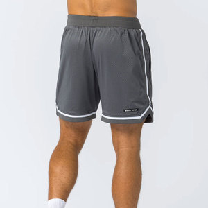 Wholesale Men's Eco-Friendly Breathable Anti-Wrinkle Waterproof Quick Dry Spandex/<b>Polyester</b> Elastic Waist Basketball Shorts Soft - Product Image 5