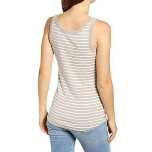 Top Corto da Donna in 95% Cotone 5% Spandex, Canotta a Costine con Logo e Design Personalizzati, Abbigliamento Fitness, Activewear, Abbigliamento da Palestra ad Asciugatura Rapida - Product Image 2