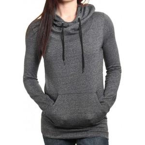 Sweat à capuche pour femme à épaules tombantes 450 GSM – Pull oversize épais de qualité supérieure pour filles avec poche kangourou - Product Image 3