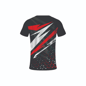 Camiseta Deportiva Sublimada Personalizada Unisex de Manga Corta, Camiseta Antibacteriana Estampada para Entrenamiento en el Gimnasio - Product Image 3