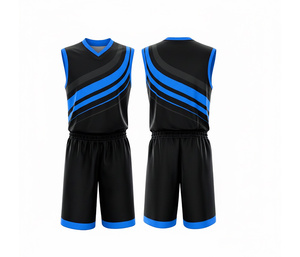 Conjunto de Uniforme de Baloncesto de Diseño Personalizado, Sublimación Completa, Tela Transpirable para Camiseta y Pantalones Cortos para Hombre y Mujer - Product Image 6