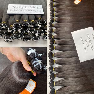 Extensions de cheveux vierges non traitées, trame unique, longueur personnalisable, 100% cheveux humains vietnamiens, mèches lisses et soyeuses, qualité de luxe - Product Image 5