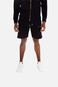 Ensemble sweat à capuche et short noir et or - Product Image 3