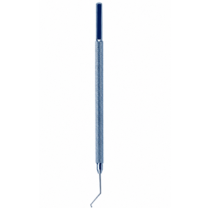 Instrumento Quirúrgico Oftálmico de Precisión Seibel de Titanio de Calidad Premium, Tipo Chopper Angulado, para Diestros - Product Image 4