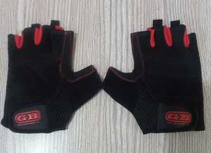 Gants de musculation Geo Brothers en vinyle de haute qualité, antidérapants, extensibles, légers, respirants, demi-doigts, avec boucle - Product Image 2