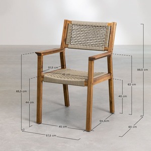 Modern Scandinavian Wood <b>Dining</b> <b>Chair</b> With Handwoven Linen Seat And Backrest Stable Home Furniture For <b>Dining</b> Room - Product Image 6