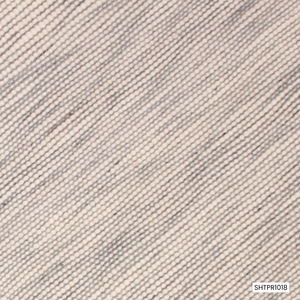 Geflochtener Woll-Teppich, Umweltfreundlicher Handgefertigter Moderner Gepunkteter Treppenläufer, Rutschfester Flachflor-Teppich in Beige-Grau für Zuhause und Flur - Product Image 3