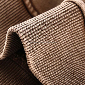 เสื้อฮู้ดซักกรดวินเทจผ้าฝ้ายเฮฟวี่เวทขนาดใหญ่แห้งเร็วพร้อมกระเป๋าปักสำหรับฤดูหนาว - Product Image 5