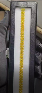 0.30 to 1.00 carat yellow lab grown loose <b>diamonds</b> hpht type 2 oval pear cushion radiant marquise emerald heart princess cut - Product Image 2