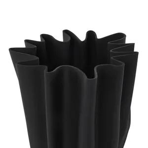 Vase à fleurs en fer fait main durable, design côtier, écologique, pour table de Noël - ZAHID EXPORTS Vente en gros ZE-3593N - Product Image 3
