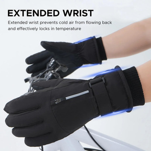 Guantes de Ciclismo y Snowboard Gruesos para Invierno, Resistentes al Viento, con Compatibilidad con Pantalla Táctil - Product Image 2