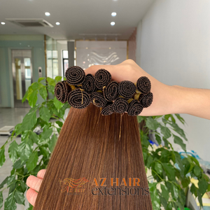 ผมต่อแบบรัสเซียสำหรับต่อผมมนุษย์ผมเรมี่อินฟินิตี้เรมี่100% แบบผูกสองชั้น - Product Image 6