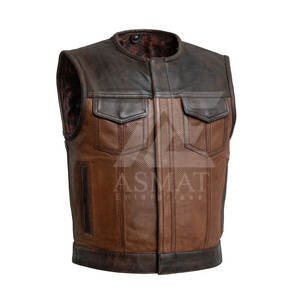 Gilet de moto sans manches pour homme de haute qualité, style motard urbain, collection 2026 - Product Image 6