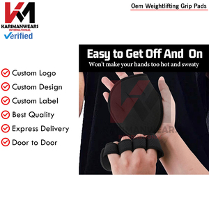 Custom Gym Grip Pad Men Women Weightlifting Deadlift Anti Slip Workout Pads Wholesale Supplier - Product Image 4