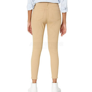 Durable Stitching Comfortable Fabric Stylish Everyday Outfit Regular Fit Mid Waist Straight Casual Pant Stretch Fabric <b>Soft</b> Wear - Product Image 3