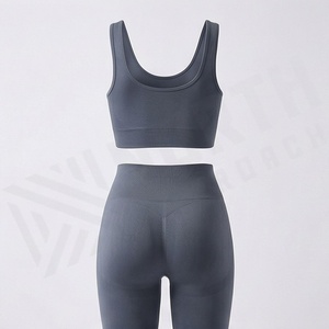 Ensemble de yoga pour femme, imprimé par sublimation, sexy, séchage rapide, vêtements de fitness, vêtements de sport, tenue de gym, équipement d'exercice - Product Image 2
