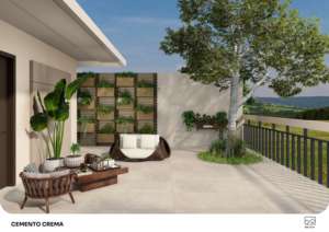 Azulejos de porcelana mate rústicos premium de 600x1200 con aspecto de piedra natural para pisos y paredes, ideales para proyectos de diseño de interiores de casas modernas. - Product Image 4