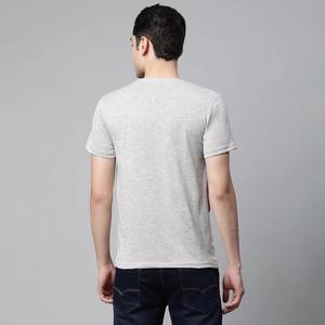 Nouveaux T-shirts tendance en gros pour hommes, doux, de haute qualité, 100% coton, respirants, personnalisables, unis, surdimensionnés - Product Image 2