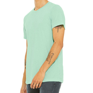 เสื้อยืดผู้ชายสุดเท่ ผลิตจากผ้าฝ้ายผสมที่ระบายอากาศได้ดี แขนสั้น เนื้อผ้านุ่ม สวมใส่สบาย เหมาะสำหรับสตรีทแวร์และกิจกรรมกลางแจ้งในฤดูร้อน - Product Image 3