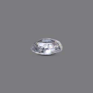 Oval Cut 4.5 Carat Lab Created White Zircon Loose Gemstone for Fine Jewelry - Product Image 3