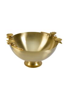 Artisan Brass Serving Bowl With Fine Finish For Luxury Hospitality Restaurant And Home Dining Presentation - Product Image 4