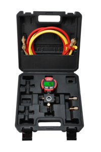 ชุดเกจวัดแรงดันน้ำยาทำความเย็นพร้อมสายและอะแดปเตอร์ PVG-10C สำหรับตรวจสอบระบบปรับอากาศ HVAC สำหรับการบำรุงรักษาเครื่องปรับอากาศ - Product Image 4