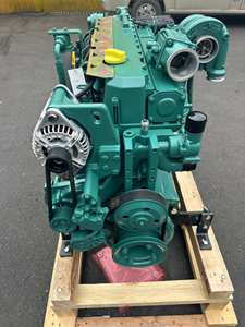 Motor diésel VOLVO D7E para excavadora, motor diésel original para excavadora D7E en buen estado a precio económico. - Product Image 5