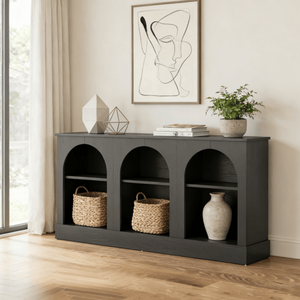 Consolle Moderna di Lusso in Legno Massello per Casa, Appartamento e Hotel - Product Image 2