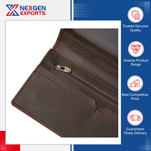 Fabricante Indio de Fundas para Chequera de Cuero PU de Gran Capacidad y Excelente Calidad con Protección RFID a Precio de Mercado con Descuento - Product Image 4