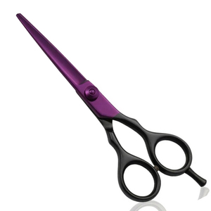 Ciseaux de coiffure professionnels OEM de 5 pouces avec 2 peignes et étui, lame tranchante en acier inoxydable, cisailles de coupe réglables et durables - Product Image 2